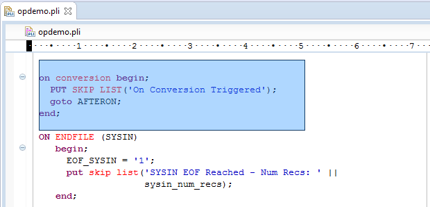 ブロック選択を使用してテキストを移動