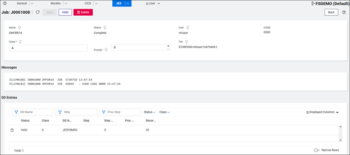 JCL ジョブの概要
