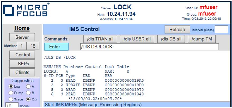 ESMAC ロッキング テーブル クエリ
