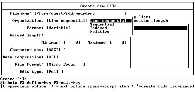 Programming Data Description File Data File Editor Tutorial