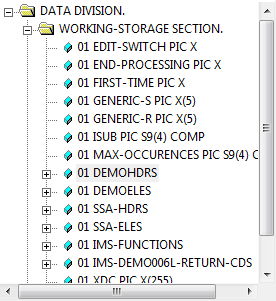 データ部ビュー