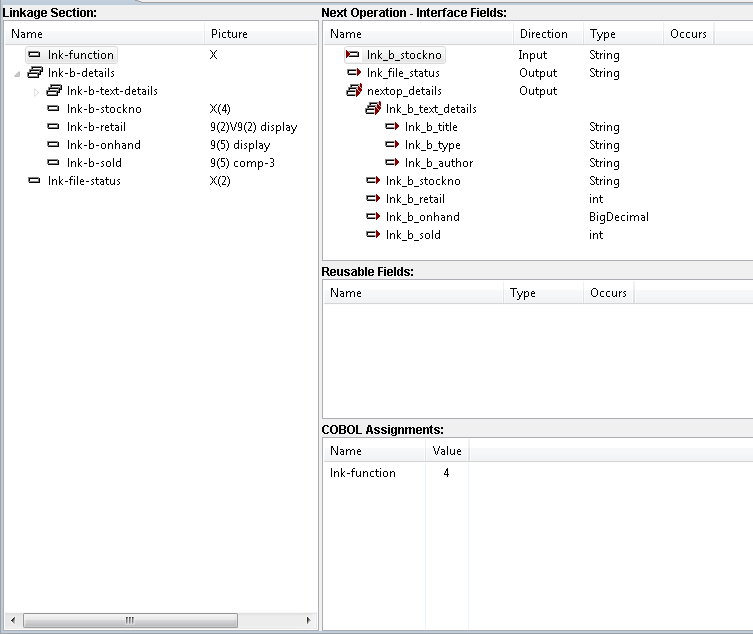 Next オペレーション (EJB)
