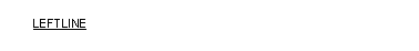 LEFTLINE 句の一般形式の構文