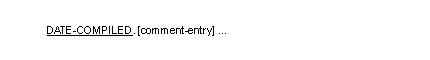 翻訳日付段落の一般形式の構文